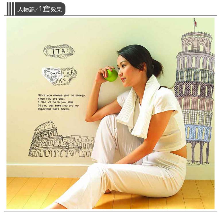 實體樣貼展示 - 1